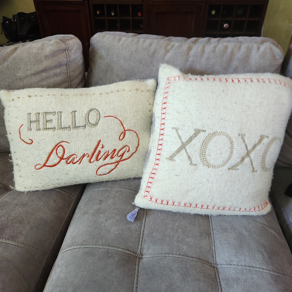 Anthropologie pillows